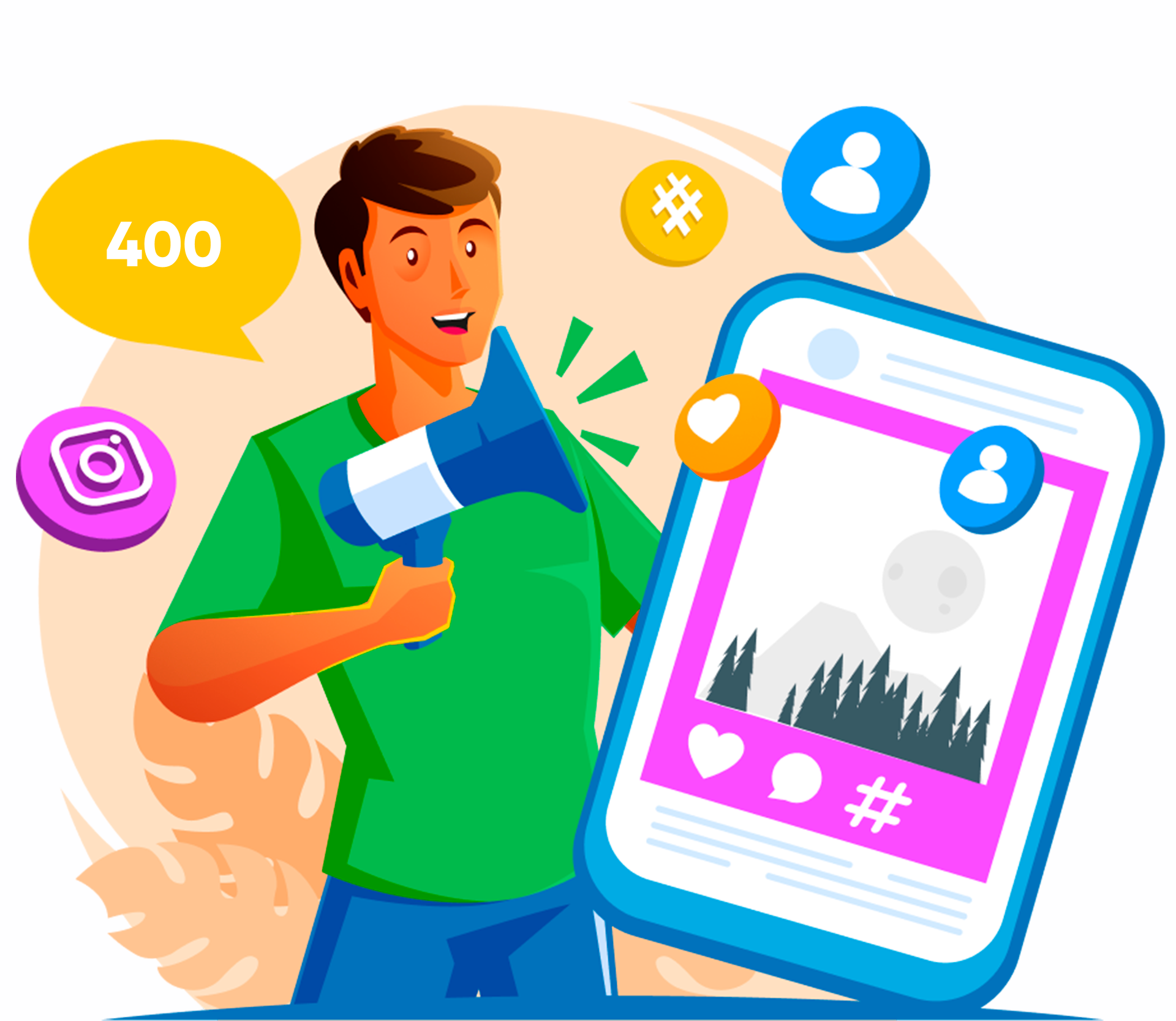 400 seguidores instagram - subsly
