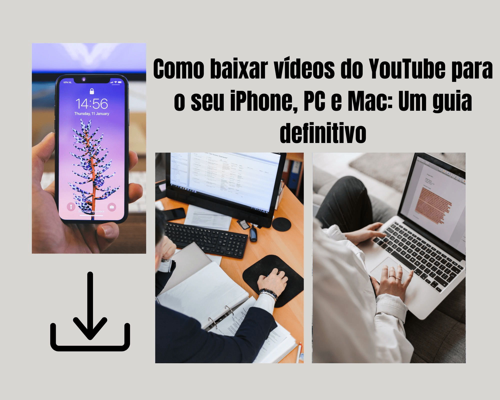 Como Baixar Vídeos do YouTube no iPhone, PC e Mac